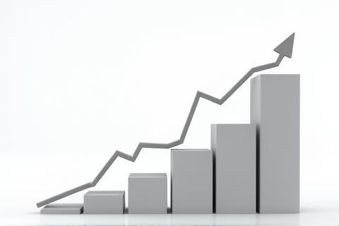 İş büyümesini gösteren grafik
